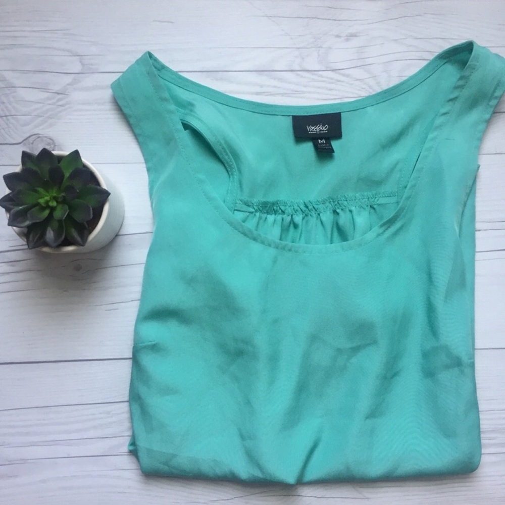 Mint Racerback Tank - Picture 2 of 4